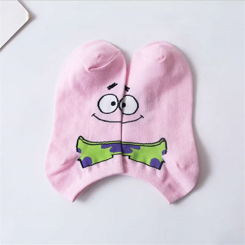 Модные милые носки женские Харадзюку Kawaii Короткие Носки с рисунком хипстерские носки до лодыжки с забавными рисунками для женщин