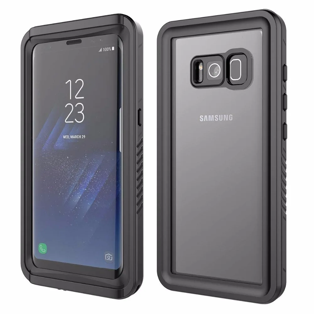Водонепроницаемый чехол для Samsung Galaxy S8 водонепроницаемый с защитой от снега и