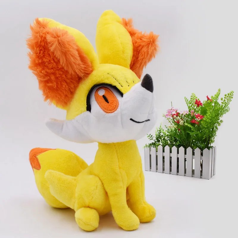 24 см аниме Peluche игрушка Fennekin животных мягкие плюшевые игрушки для малышей отличный рождественский подарок для детей