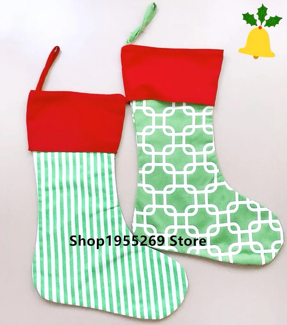 Оптовая продажа 30 шт./лот рождественские носки для Санта 4 вида стилей Длинные