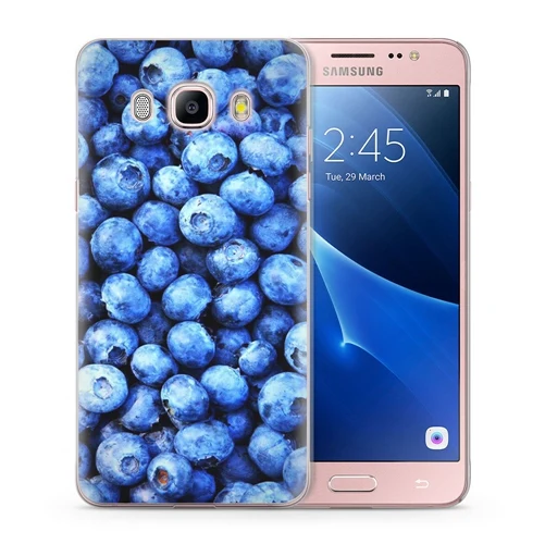 Soft Case For Funda Samsung Galaxy J7 2016 J710 J710F Phone Cases Pattern TPU Flower Flora Cover W002 |