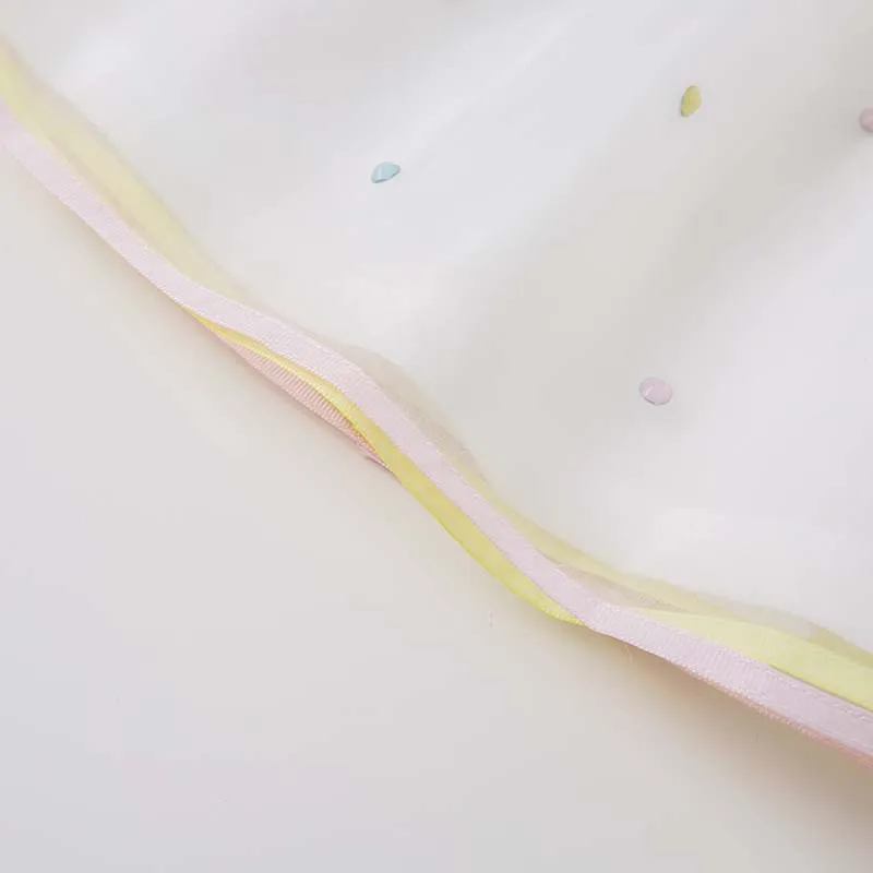 Dave bella/платье с цветочным рисунком для маленьких девочек детская одежда в горошек
