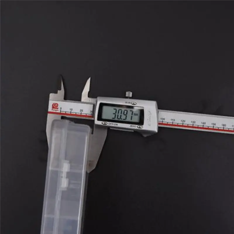 5 отсеков коробки для рыболовных снастей прозрачная пластиковая приманка