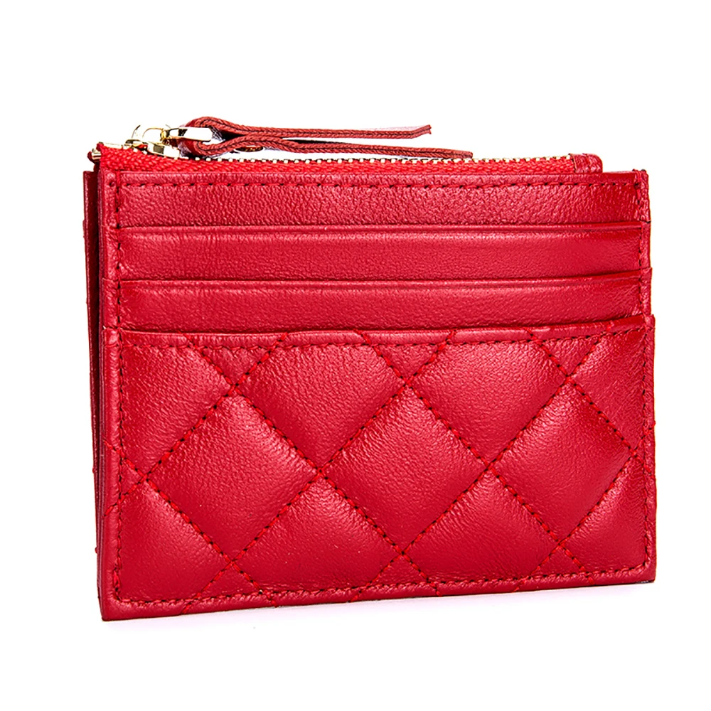 Роскошный женский держатель для кредитных карт кожаный мужской кошелек из