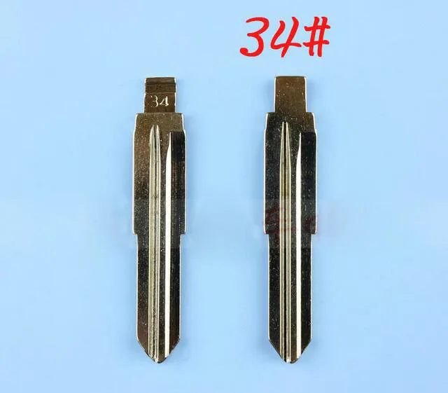 34 # запасной флип ключ для автомобиля без надписей дистанционного ключа Kia Rio|blanks