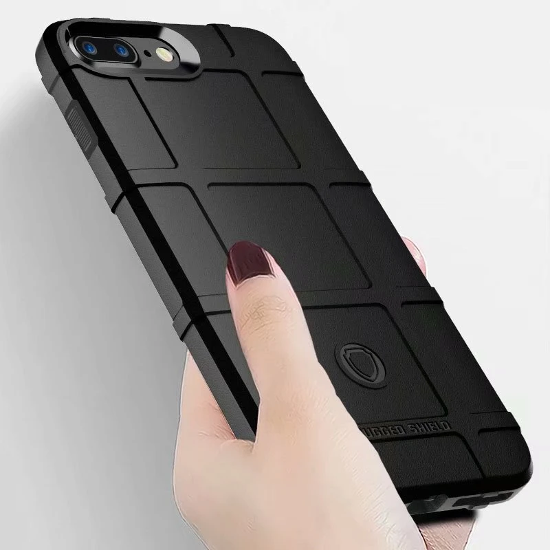 Для iPhone X XS MAX XR тяжелый военный уровень защита Броня противоударный ТПУ ПК чехол