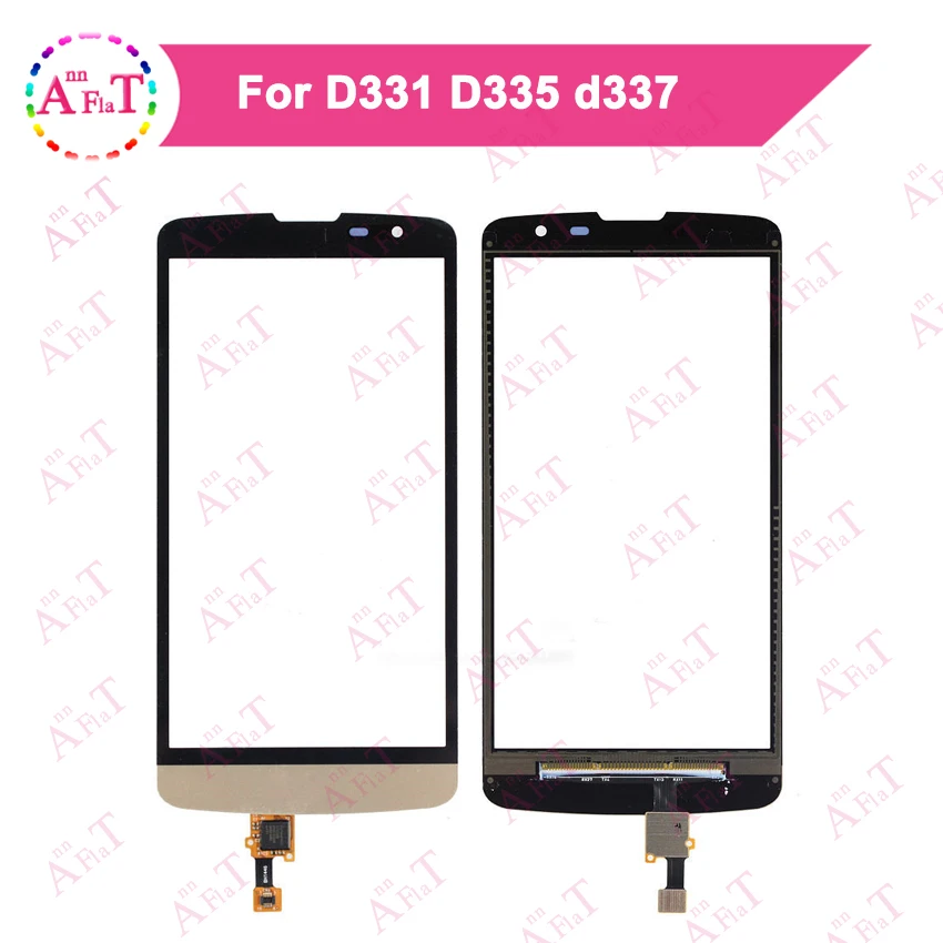 50 шт./лот DHL 5 0 &quotдля LG L Bello D331 D335 D337 сенсорный экран дигитайзер Датчик внешняя