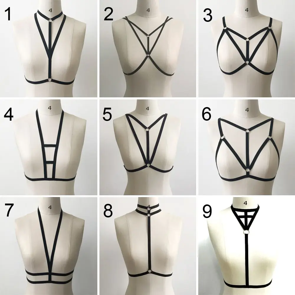 Новинка сексуальный женский бандажный бюстгальтер с поясом нижнее белье полый