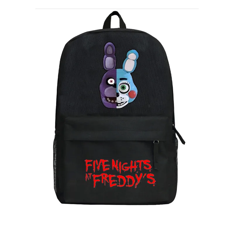USTBP0152414 Лидер продаж года «Five Nights At Freddy's», «пять ночей рюкзаки для детей с принтом Фредди сумки Чика; Фокси с рисунком персонажей из игры «пять ночей в Фредди» футболка с изображением персонажей видеоигр школьные рюкзаки Дети Любимый сумки - Цвет: USTBP0152414