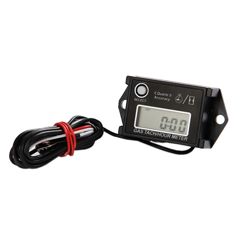 

Gasoline Engine Digital RPM Resettable Hour Meter-ATV UTV Side-by-side Snowmobile Jet Ski Digital Resettable Waterproof Hour Met