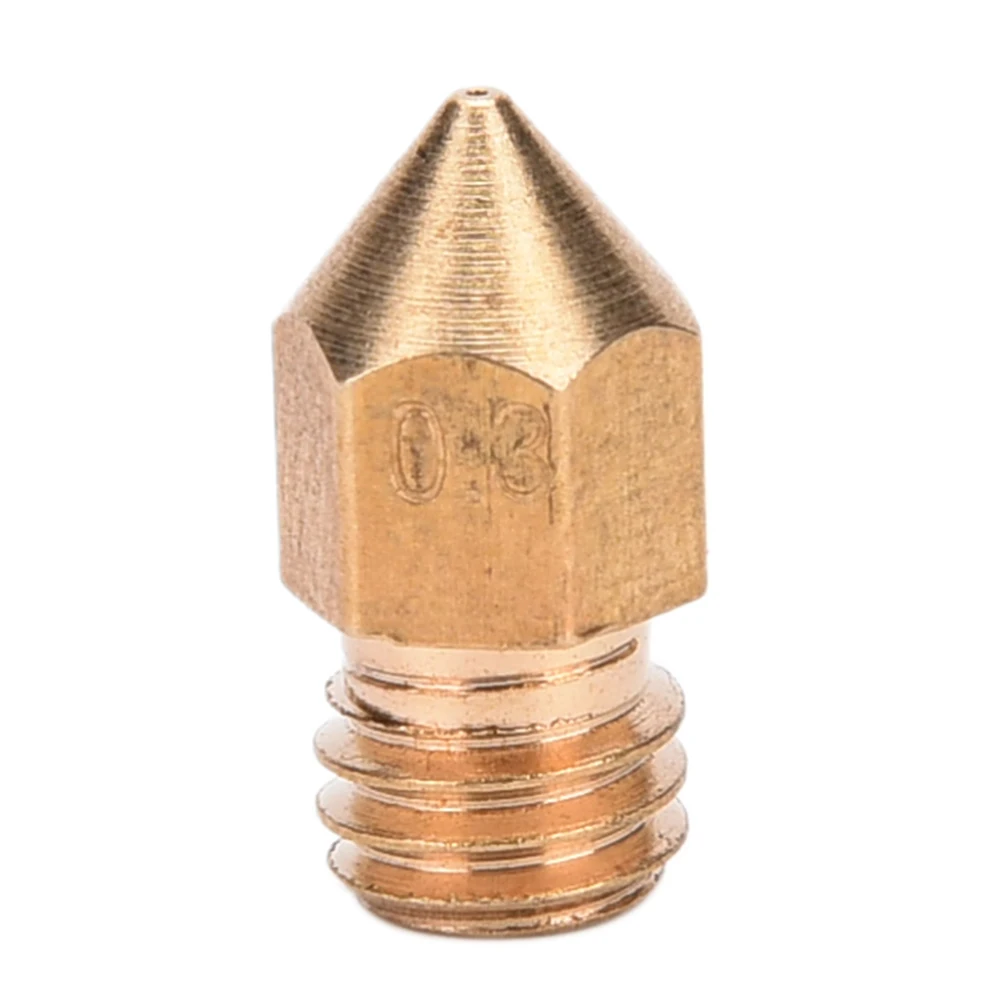 3D принтер RepRap латунная насадка 0 2/0 3/0 4/0 5 для медных насадок MK8 1 75 мм/3 мм|brass filament|3d