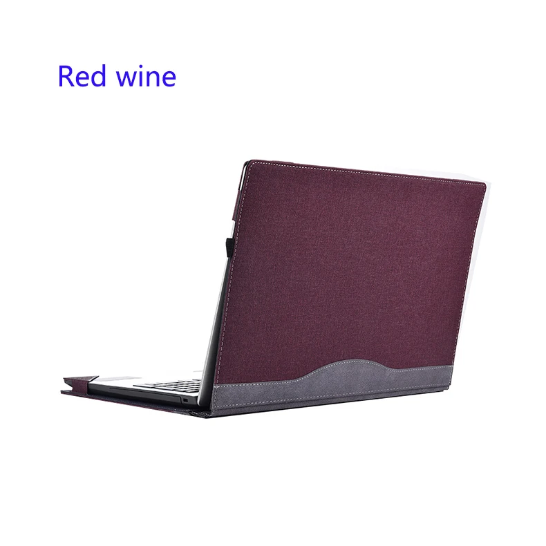 red wine Чехол для ноутбука 15,6 lenovo Ideapad 330 320 310 из искусственной кожи защитный чехол для Ideapad 520 510 удобный чехол для ноутбука - Цвет: red wine