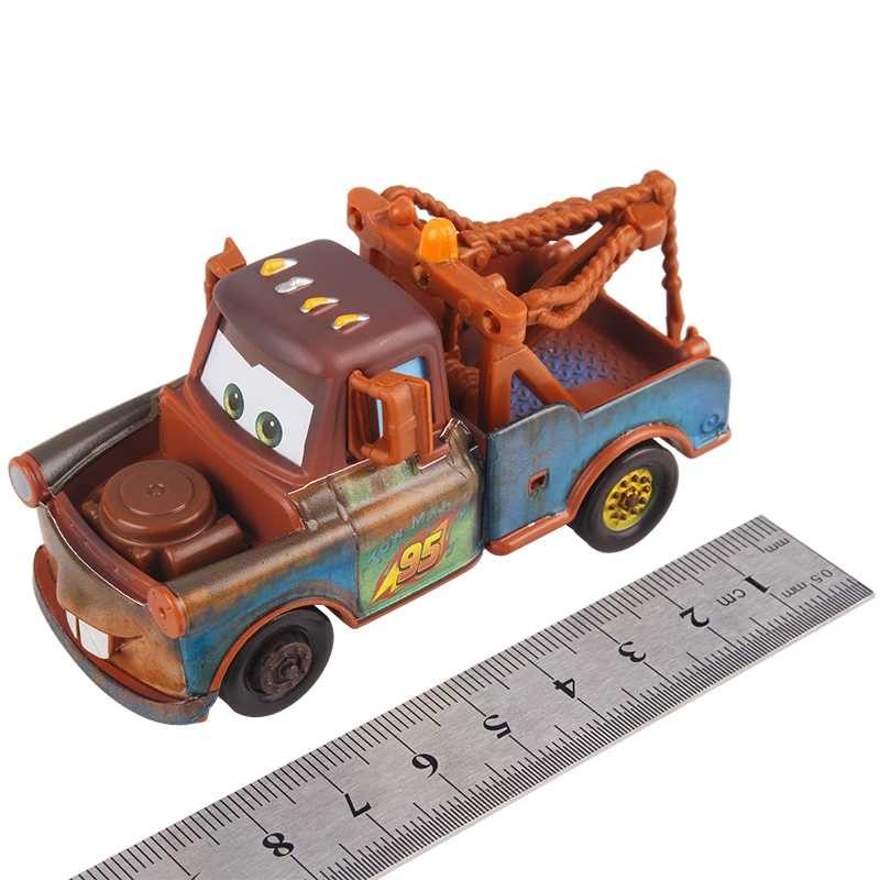 Disney Cartoon Pixar Cars 3 Mater 1:55 литье под давлением брендовая игрушка из металлического