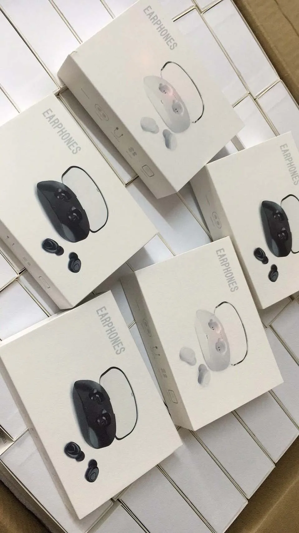 TIANENHUI TWS XI8S Bluetooth наушники 5,0+ EDR Мини наушники Беспроводная гарнитура спортивные наушники 500 мАч чехол с зарядным устройством и микрофоном