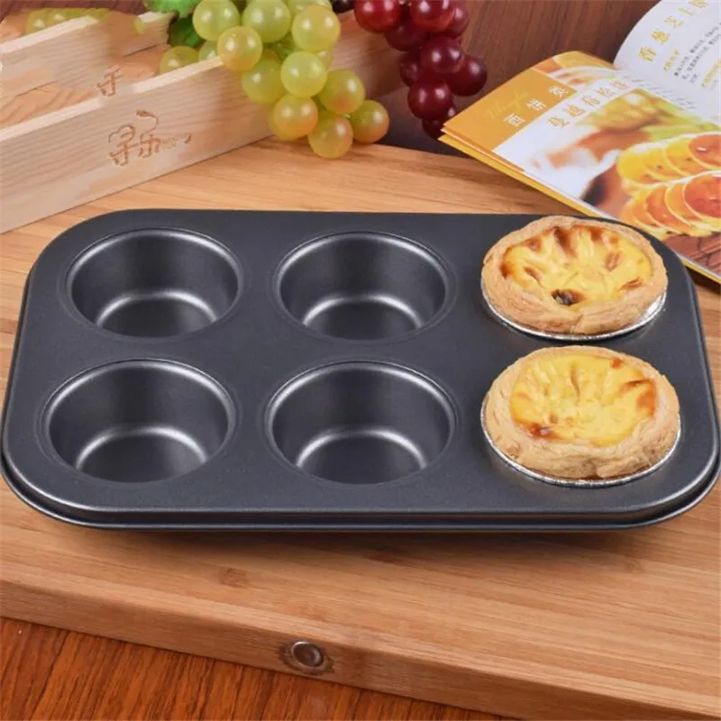 FEIGO 6 отверстий форма для торта нержавеющая сталь не липкая DIY Форма выпечки