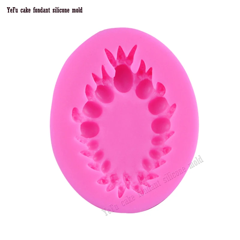 3D жемчужная полоса силиконовая форма помадка инструменты кухонные аксессуары