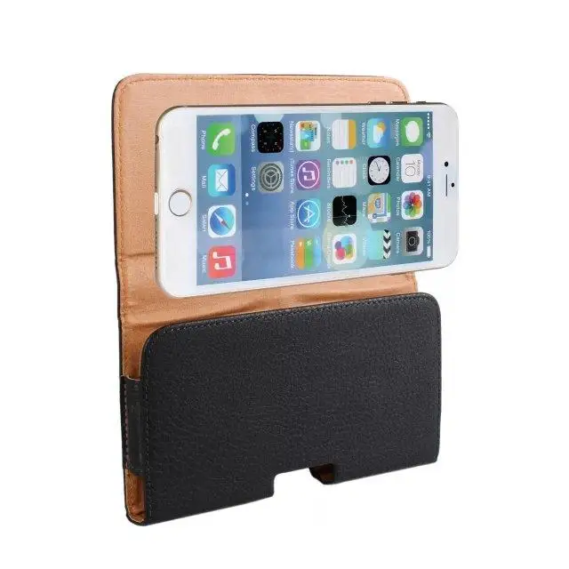 Горизонтальный Вертикальный мужской поясной кошелек для Samsung Galaxy S8 / Plus чехол с