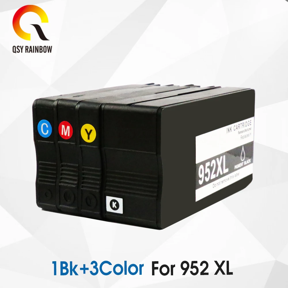 CMYK поставляет 1 комплект Замена для HP952 HP 952 952XL чернильный картридж Officejet 8702 8710 8714