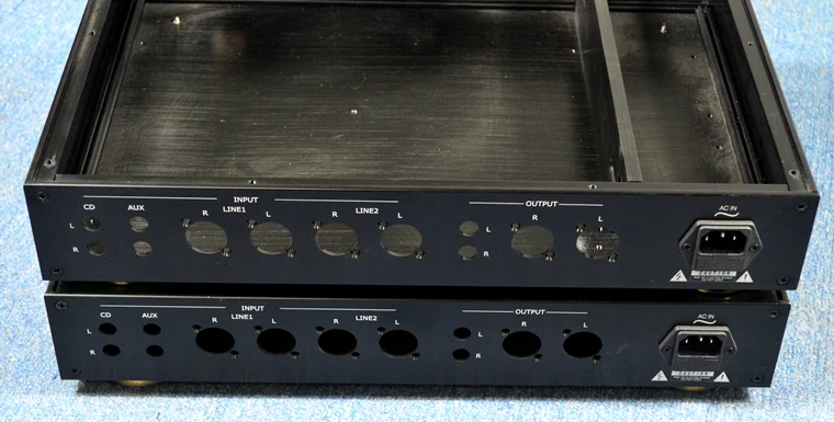 Серебристый золотой черный пройти 1 7 полностью алюминиевый усилитель