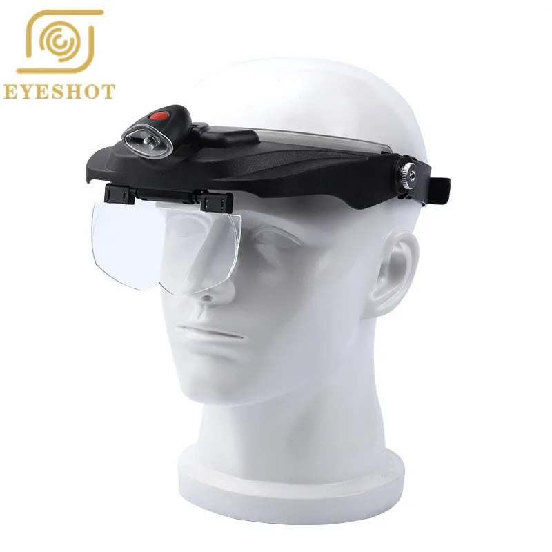 Увеличительное стекло с креплением на голову для бинокулярной хирургии микро