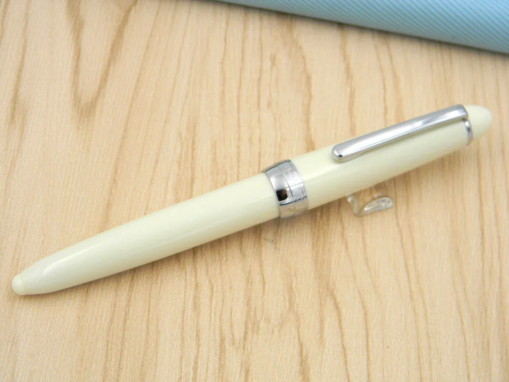 Jinhao 992 Серебряная офисная пластиковая популярная Подарочная Классическая перьевая ручка