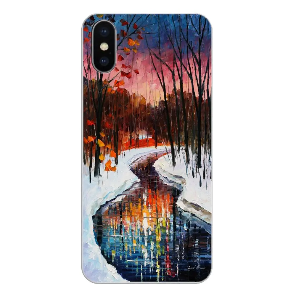 Aura из осень Леонид Afremov картина маслом силиконовый чехол для телефона Motorola Moto x4 E4