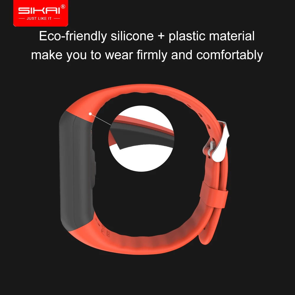 SIKAI силиконовый ремешок для часов Huami Amazfit Cor 2 сменный удобный цветной браслет ремешок для часов Huami Amazfit Cor 2 ремешок