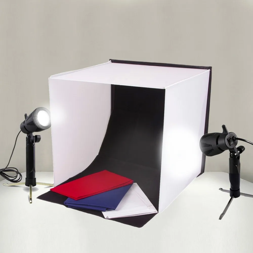 16 &quot* 16&quot / 40*40 см складной светильник Настольный софтбокс для фотостудии
