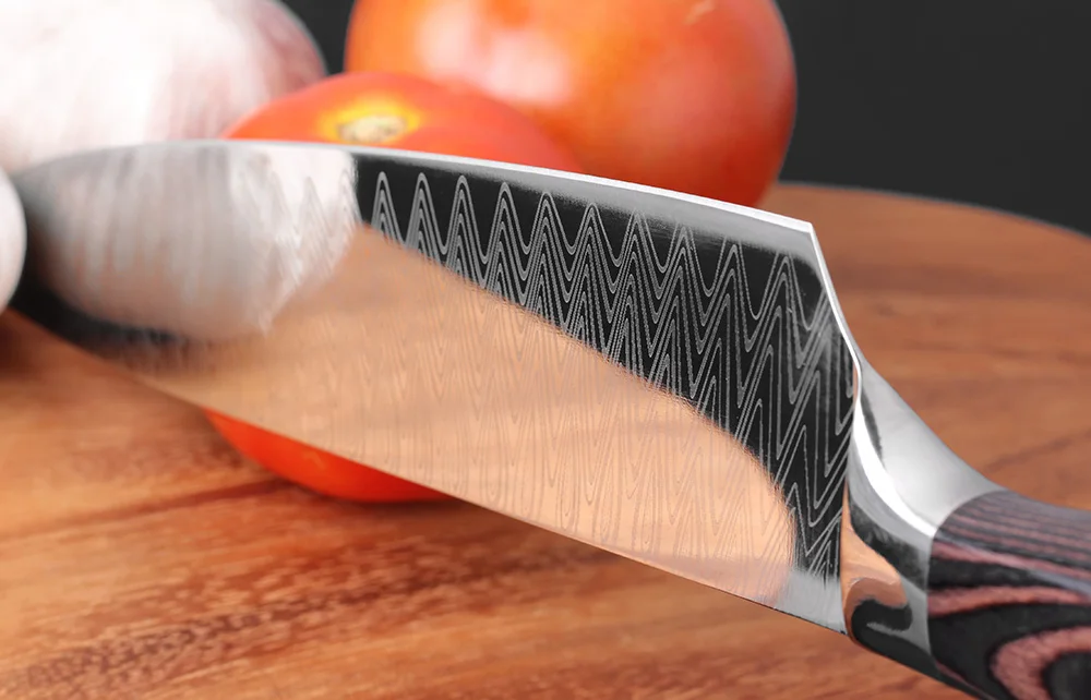 XITUO 8 &quotпрофессиональный нож шеф повара из японской нержавеющей стали Santoku