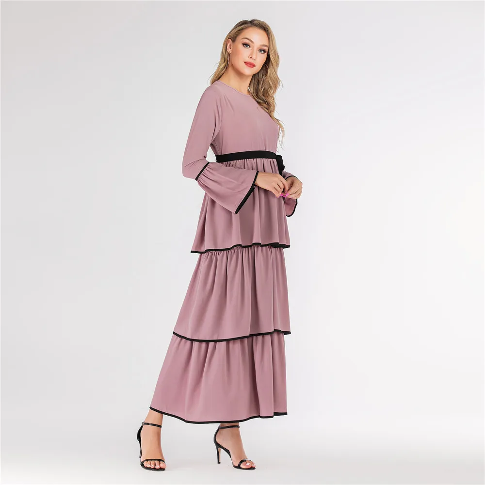 Vestidos Arabes Elegantes Vestido Musulman Mujer Oman ropa mujer Robe Musulmane Femme Baju мусульманский Wanita Sukienki