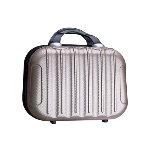 Champagne Bag Mihawk Женская Мода Макияж чемодан Tote Мультфильм Путешествия красота туалетные принадлежности мыть Tote Box Органайзер сумки Поставки аксессуары - Цвет: Champagne Bag