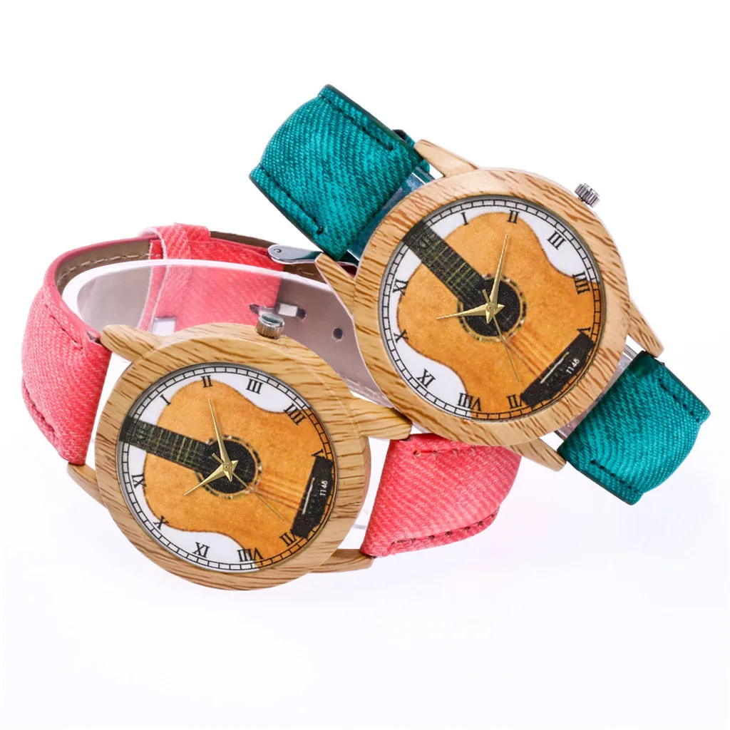 2019 новые модные наручные часы Женская мода повседневное кожаный ремешок аналог