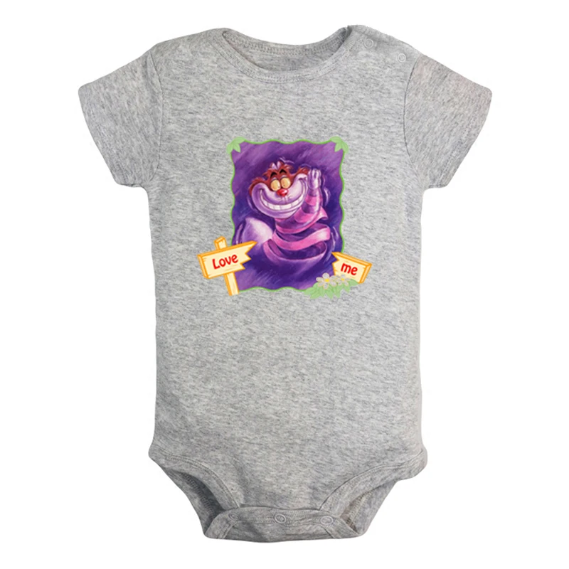 Алиса в стране чудес милый белый кролик Чеширский кот дизайн новорожденных