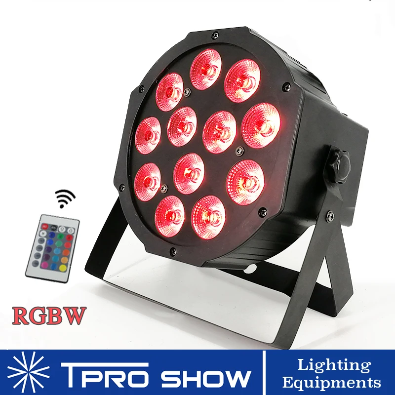 12x12W светодиодный Par прожектор RGBW сценический свет беспроводной пульт