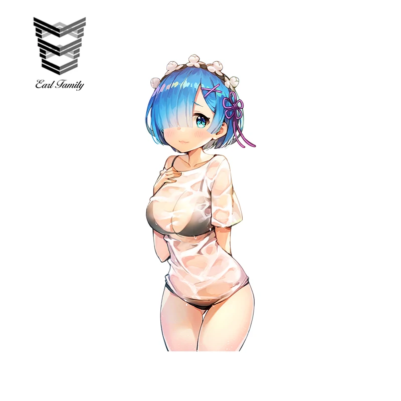EARLFAMILY горячее сексуальное бикини девушка Наклейка Виниловая пленка для