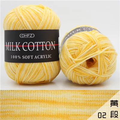 3ply 50 г акриловые мягкие теплые детские вязаные для ручная вязка крючком Пряжа дружественная к коже 23 Цвета пряжа шарф Одеяло Одежда - Цвет: 2