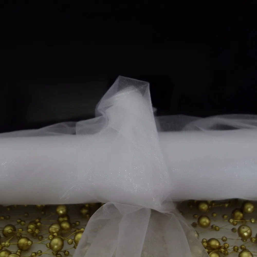 1 шт./лот 36 см * 10 ярдов прозрачная органза рулон для свадебного украшения (17 видов