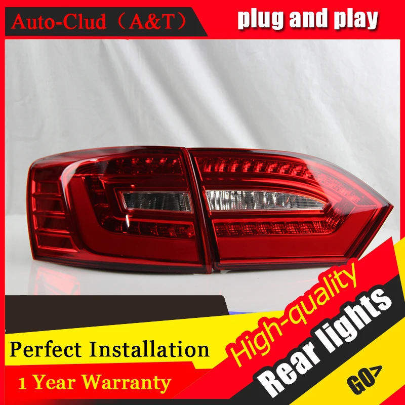 Автомобильный Clud автомобильный Стайлинг для VW Jetta Taillights MK6 светодиодный ная