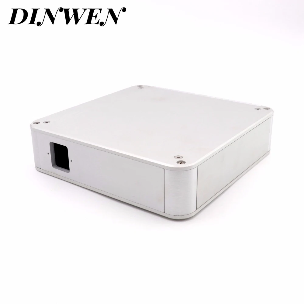 214x214x55 мм полностью алюминиевый корпус корпуса усилителя для Hifi DIY наушников AMP DAC