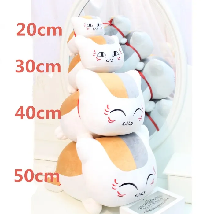 Симпатичная плюшевая игрушка в виде кошки Нацумэ нианко сенсей белая и черная 4