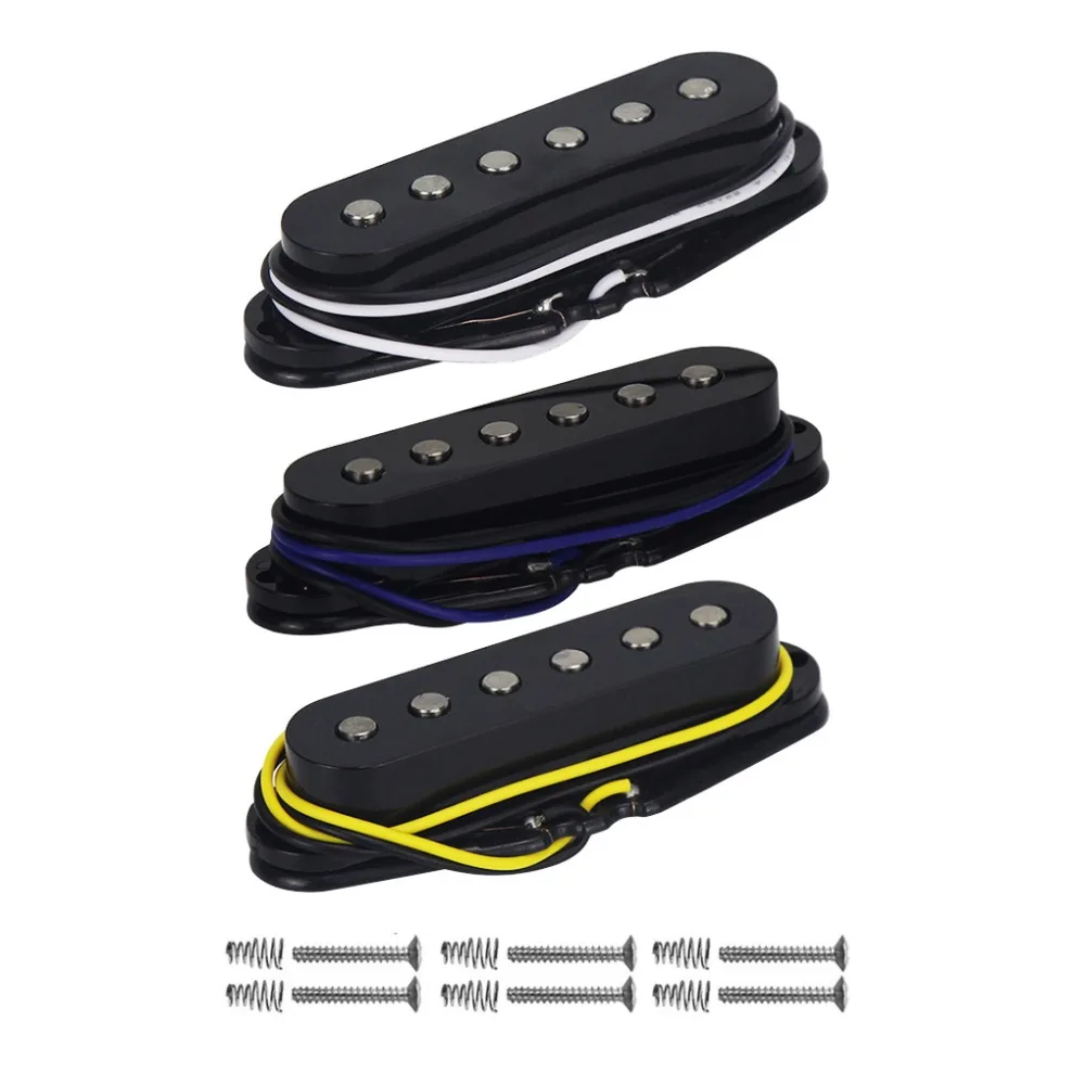 FLEOR Vintage Alnico 5 затактовый звукосниматель с одной катушкой электрогитара