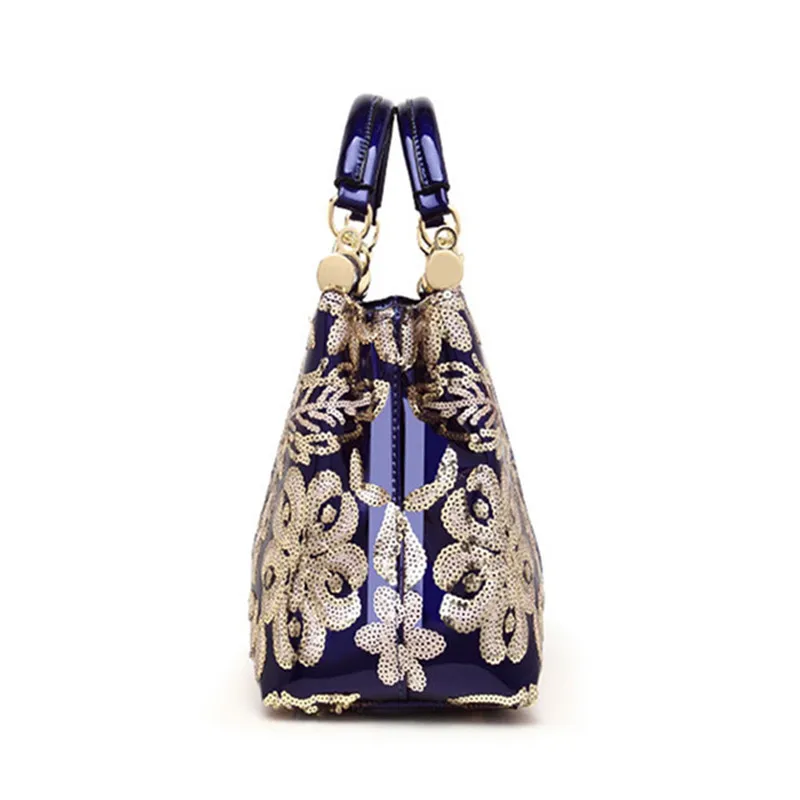 Bags for Women 2019 Embroidery Crossbody Handbag with Sequins Shoulder Bag Evening Bolsa Feminina sac a main | Багаж и сумки