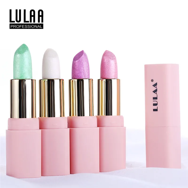 Красочная блестящая металлическая помада стойкая хайлайтер водостойкая Помада