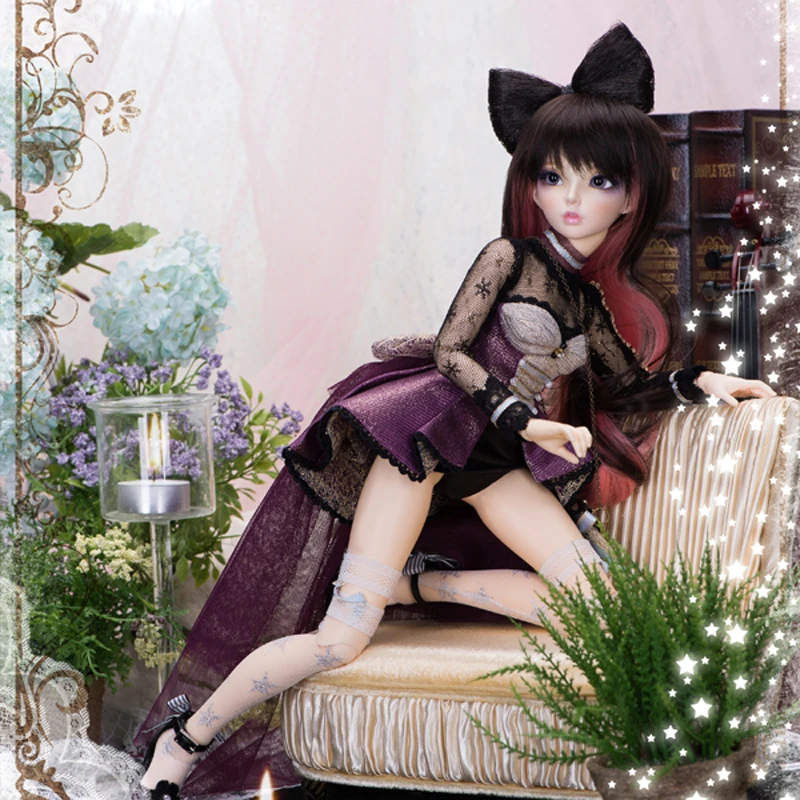Новое поступление 1/4 BJD кукла BJD/SD Модная стильная для маленькой девочки подарок