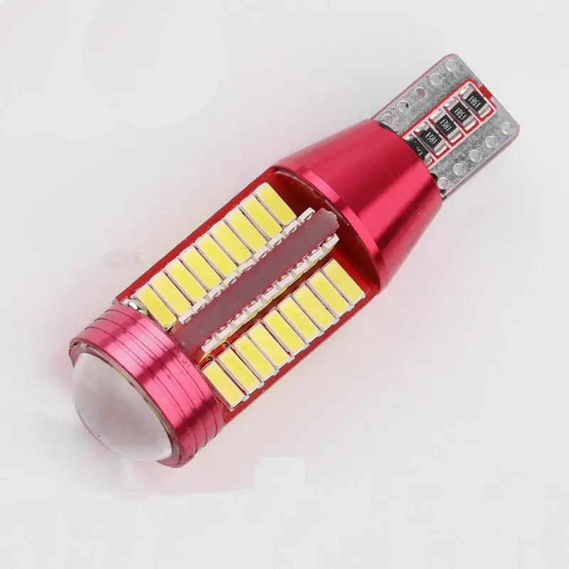 10X супер яркий Canbus T10 78 SMD 4014 W5W светодиодный автомобильный светильник лампа для