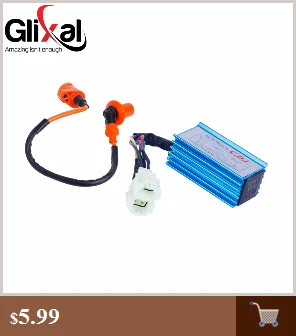 Glixal Kick Start рычаг для GY6 Китайский мопед скутер 125cc 150cc 152QMI 157QMJ ATV Go Kart Quad двигатель