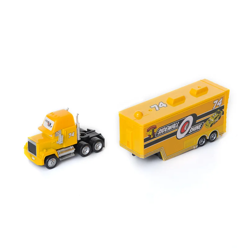 Disney Pixar Cars 2 3 игрушки № 35 грузовик молния McQueen Джексон шторм Рамирез Мак дядюшка 1:55 литой модельный автомобиль игрушка детский подарок