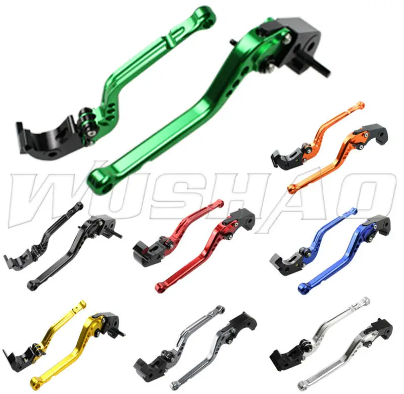 DIY цвета мотогонок регулируемые длинные тормозные рычаги сцепления для 2011-2016 Triumph