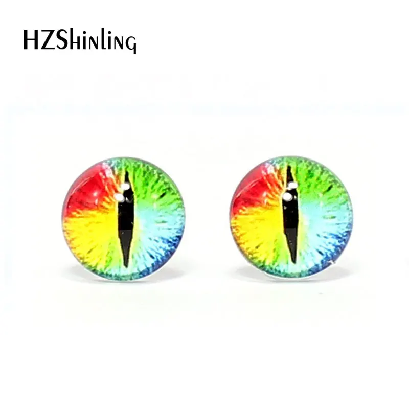 Стеклянные глаза ручной работы 12 мм мерцающие монстра Кабошоны аксессуары