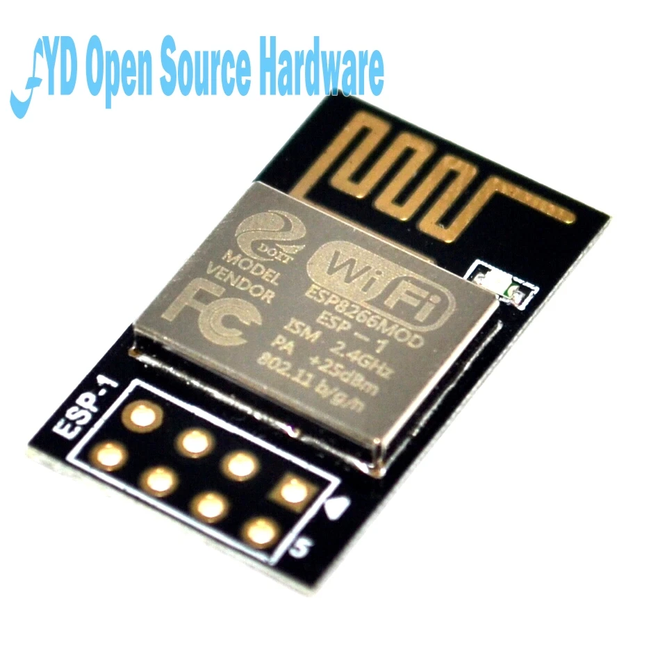 1 шт. ESP8285 ESP-1 Серийный беспроводной WiFi модуль ESP8266 низкая мощность с контактом |